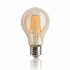 Ledlamp klassiek filament A60 4W E27 amber