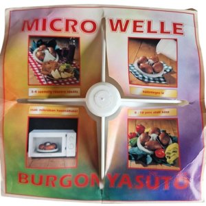 magnetron bord voor aardappelen