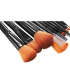 Make-up Kwastenset met Opbergkoker Zwart Set van 12 Professional 