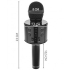 Karaoke Microfoon Draadloos Bluetooth Verbinding zwart met Speaker