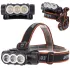 Oplaadbare Hoofdlamp 3x LED