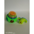 Grappige LED Light-Up Flash UFO Spinning Top tol Muziek Gyro cadeau voor Kid