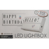 Lightbox LED wit met ophangsysteem
