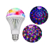 RGB LED-lamp roterende e27 discobal