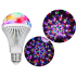 RGB LED-lamp roterende e27 discobal