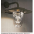 Buitenlamp met bewegingssensor Draadloze Solar Vintage Dimbaar Zwart