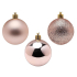 kerstballen Set van 30 pink goud voor in de kerstboom