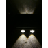 Solar LED wandlamp outdoor waterdicht 4 leds