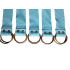 5 x Sjorband riem groen 90-100 cm
