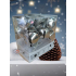 Led string metal bal