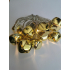 Led string metal bal