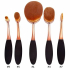  Make-up borstelset - 5-delig 