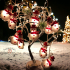 Kerstdecoratie Sneeuwman LED String