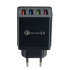 Wandoplader USB 4x waarvan 1 x snellader