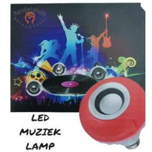  Speaker bluetooth led lamp met RGB kleuren + afstandsbediening