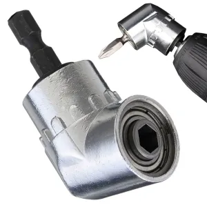 Hoekschroevendraaierset - 105 gradenhouder - adapter - verstelbare bits - hoekschroevendraaier - gereedschap - 1/4 "inch magnetisch