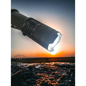 Mini oplaadbare LED zaklamp gebruik XPE + COB lamp100 meter verlichting afstand