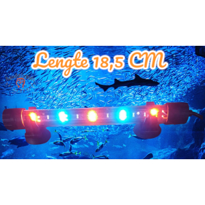 Aquarium Licht 10 x led 2 kleur 