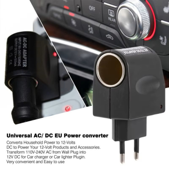 220Volt-12 Volt Converter - Auto Voedingsadapter - Socket - Converter 220V - 12V - Huishoudelijke Sigarettenaansteker
