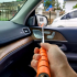 Auto Achteruitkijkspiegel - Ruitenwisser - Glaswisser - Mistreiniger - Auto Accessoires - Handvat Telescopische Ruitreinigingsborstel