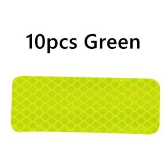 Kleurrijke Auto Bumper Reflecterende Stickers 10 x