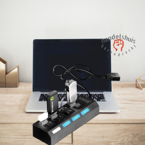 usb-hub 4 poorten met schakelaars usb-hub 4 poorten met schakelaars