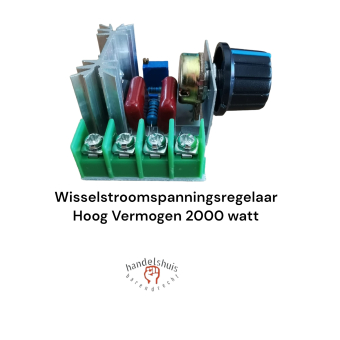 Wisselstroomspanningsregelaar motortoerentalregelaar