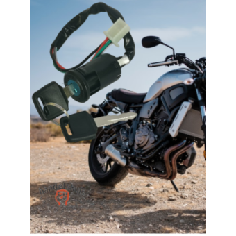 Contactslot + 2x sleutels Universele Motorfiets etc