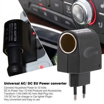 220Volt-12 Volt Converter - Auto Voedingsadapter - Socket - Converter 220V - 12V - Huishoudelijke Sigarettenaansteker