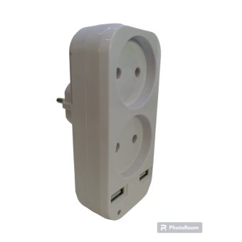 Stopcontact 220 volt + usb aansluiting