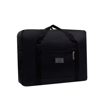 Reistas - Lichtgewicht - opvouwbaar - unisex - draagtas - weekenders - overnachting - zwart