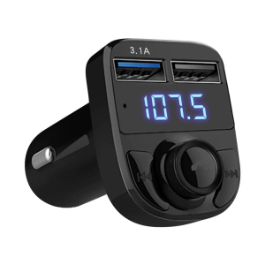 FM SD MP3 Bluetooth-zender, 2xUSB-oplader