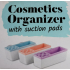 Cosmetica organizer met zuignappen