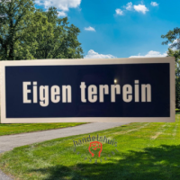 Eigen terrein