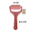 Massageroller 2-kleuren - 1 voor HAAR - 1 voor HEM - 18,5 x 9cm - Nu met extra handroller