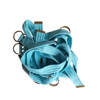5 x Sjorband riem Groen - 100-120 cm 3,5 cm breed