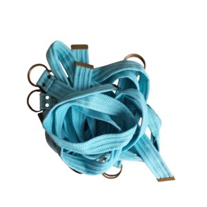 5 x Sjorband riem Groen - 100-120 cm 3,5 cm breed