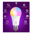 smart WiFi LED-lamp E27 9W 16000 lichtkleuren muziekfunctie timermode dimbaar bediening met app