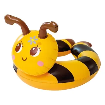 Zwemring Dierenkop Zwemband Bij (GEEL)
