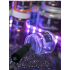 Mini UV zaklamp AA 14500 Waterdicht violet paars LED-licht - Zwart