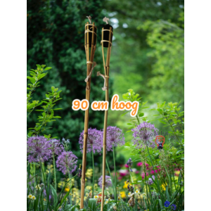 Tuinfakkel bamboe set van 2 Tuinfakkel bamboe set van 2