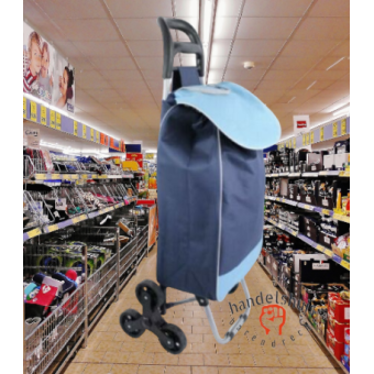 Boodschappentrolley Winkelwagentje - trapklimmer 35 kg