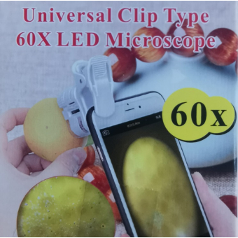 Vergrootglas voor telefoon Universele clip sieraden vergrootglas uv licht