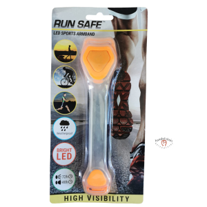 Run safe LED sports armband