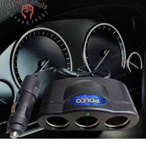 Autolader sigarettenaansteker splitter voor 12 volt Autolader sigarettenaansteker splitter voor 12 volt