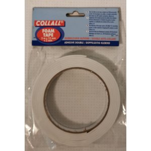 Foam tape 2mtr x 12mm x 2mm