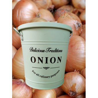 Uien emmer pot
