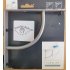  Plankdrager Mini swing Matt Silver 2 stuks