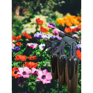 Plantenspuit Kapperspuit aluminium zwart 3 stuks Plantenspuit Kapperspuit aluminium zwart 3 stuks