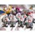 Clowns diverse 14 stuks